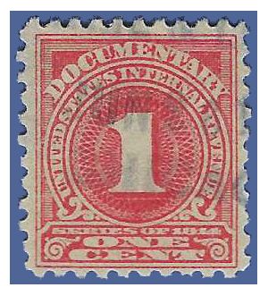 Scott R196 1c Documentary 1914 Used