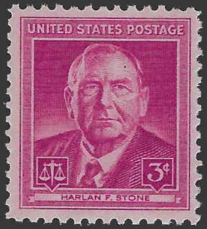 # 965 3c Harlan F. Stone 1948 Mint NH