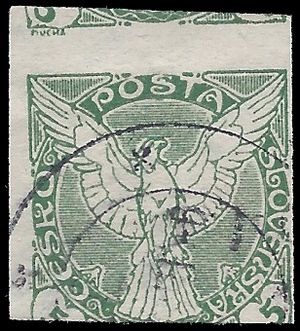 Czechoslovakia #P 2 1920 Used