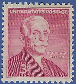 #1072 3c Andrew W. Mellon 1955 Mint NH