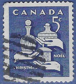 Canada # 444 1965 Used