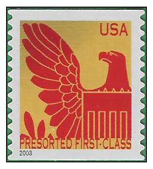 #3793 25c American Eagle Coil Single 2003 Used