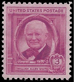 # 960 3c William Allen White 1948 Used
