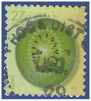 #4255 27c Tropical Fruit Kiwi 2008 Used