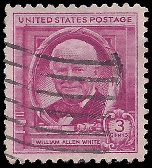 # 960 3c William Allen White 1948 Used