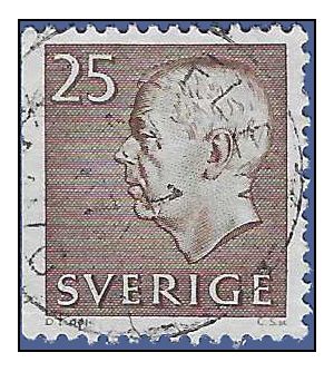 Sweden # 583 1962 Used