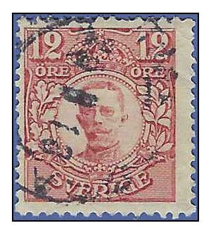 Sweden #  81 1918 Used
