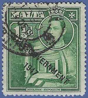 Malta # 236 1953 Used