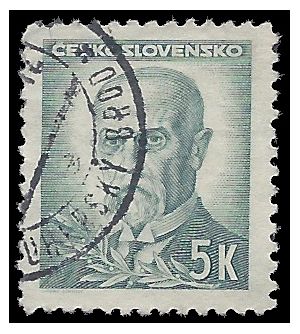 Czechoslovakia # 298 1945 Used