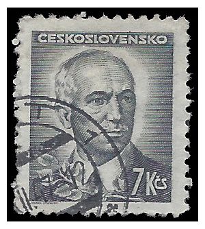 Czechoslovakia # 299 1945 Used