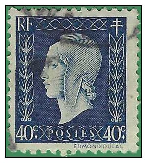 France # 506 1945 Used
