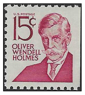 #1288b 15c Prominent Americans Oliver Wendell Holmes Booklet Single 1978 Mint NH