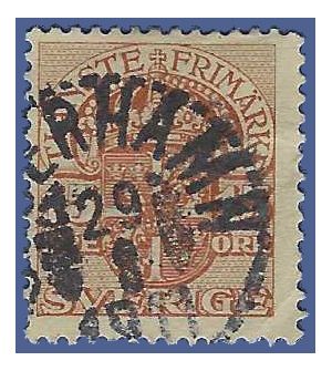 Sweden #O34 1910 Used