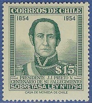 Chile #QRA1 1957 Mint NH