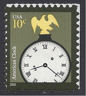 #3757 10c American Clock 2003 Mint NH