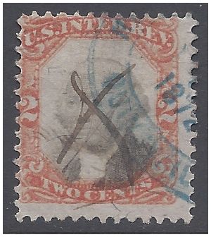 Scott R135 2c US Internal Revenue 3rd Issue 1871-72 Used