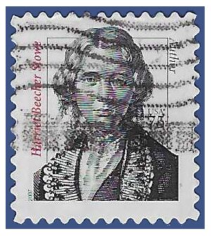 #3430 75c Distinguished Americans Harriet Beecher Stowe 2007 Used