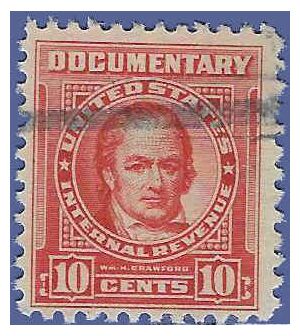 Scott R660 10c U.S. Internal Revenue Documentary 1954 Used
