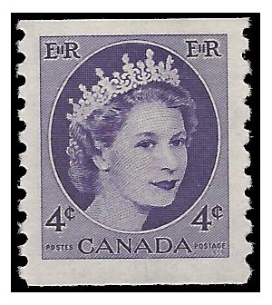 Canada # 347 1954 Mint LH