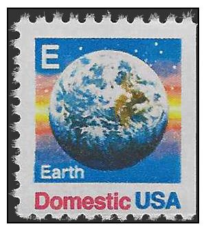 #2282 25c E Rate Earth Booklet Single 1988 Mint NH
