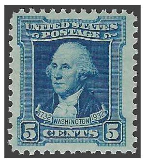 # 710 5c George Washington 1932 Mint NH