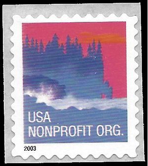 #3785 5c Sea Coast Nonprofit Coil Single 2003 Mint NH