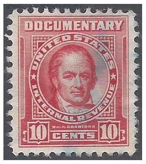 Scott R660 10c U.S. Internal Revenue Documentary 1954 Used