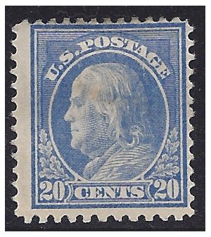 # 419 20c Benjamin Franklin 1914 Mint HR