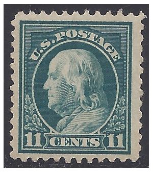 # 511 11c Benjamin Franklin 1917 Mint H