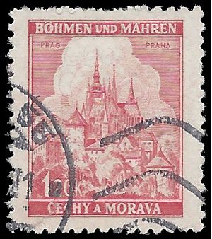 Bohemia and Moravia #52 1941 Used