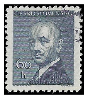 Czechoslovakia # 318 1946 Used