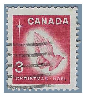 Canada # 451 1966 Used