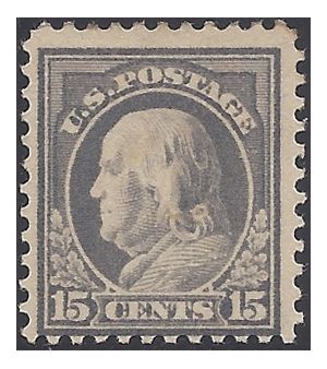 # 514 15c Benjamin Franklin 1917 Mint H
