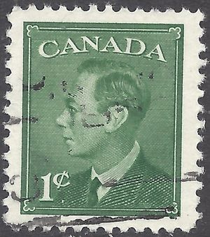 Canada # 289 1950 Used