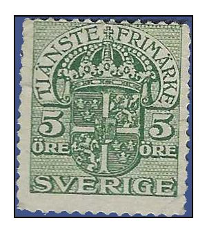 Sweden #O45 1910 Used