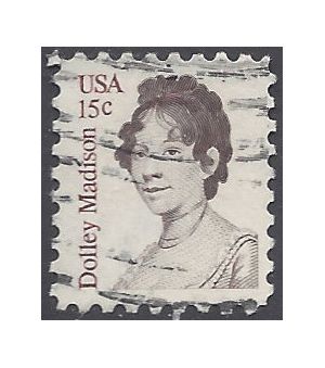 #1822 15c Dolley Madison 1980 Used
