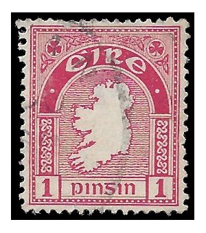 Ireland #  66 1922 Used