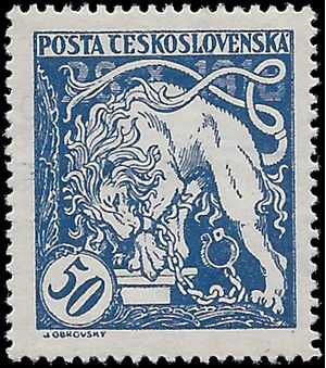 Czechoslovakia #B126 1919 Mint H