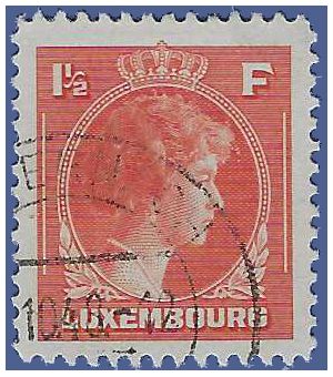 Luxembourg # 225 1944 Used