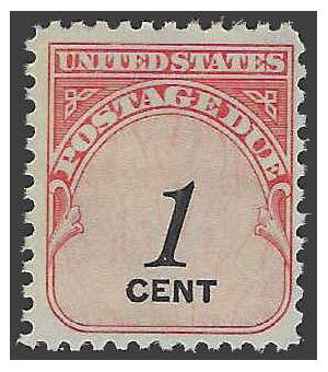 Scott J 89 1c US Postage Due 1959 Mint NH