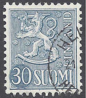 Finland # 323 1956 Used