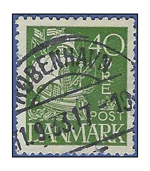 Denmark # 197 1927 Used