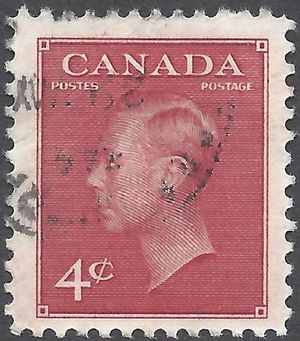 Canada # 287 1949 Used