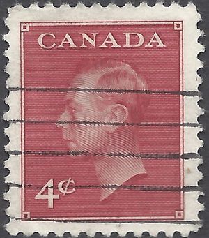 Canada # 292 1950 Used