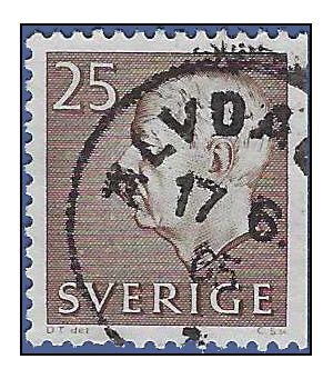Sweden # 583 1962 Used