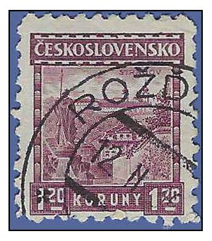 Czechoslovakia # 132 1927 Used