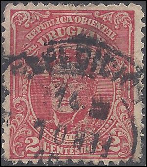 Uruguay # 202 1912 Used