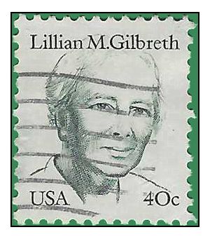 #1868 40c Great Americans Lillian M. Gilbreth 1984 Used