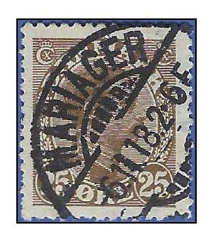Denmark # 106 1913 Used