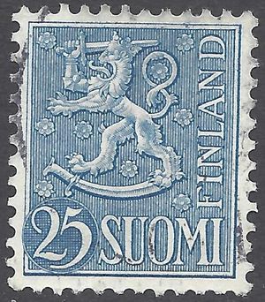 Finland # 321 1954 Used